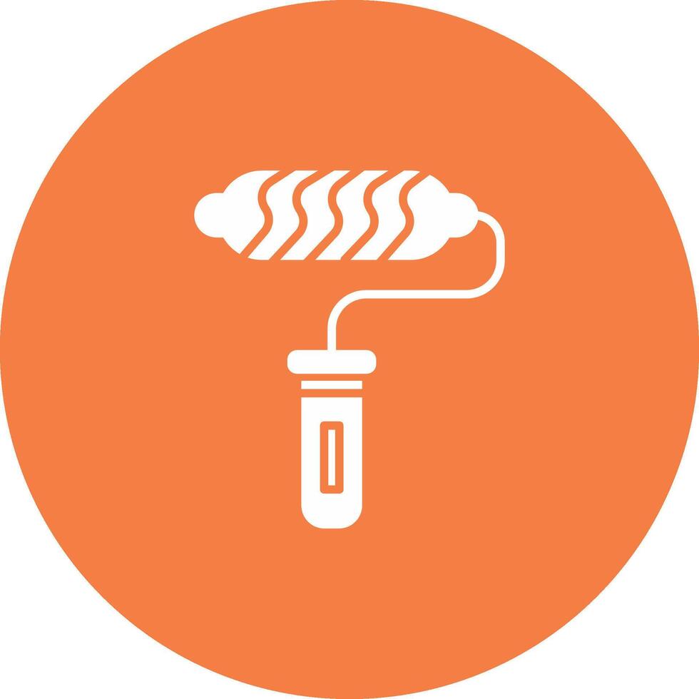Paint Roller Icon Design Symbol vector