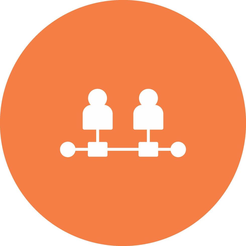 Network Connection Icon Design Symbol vector