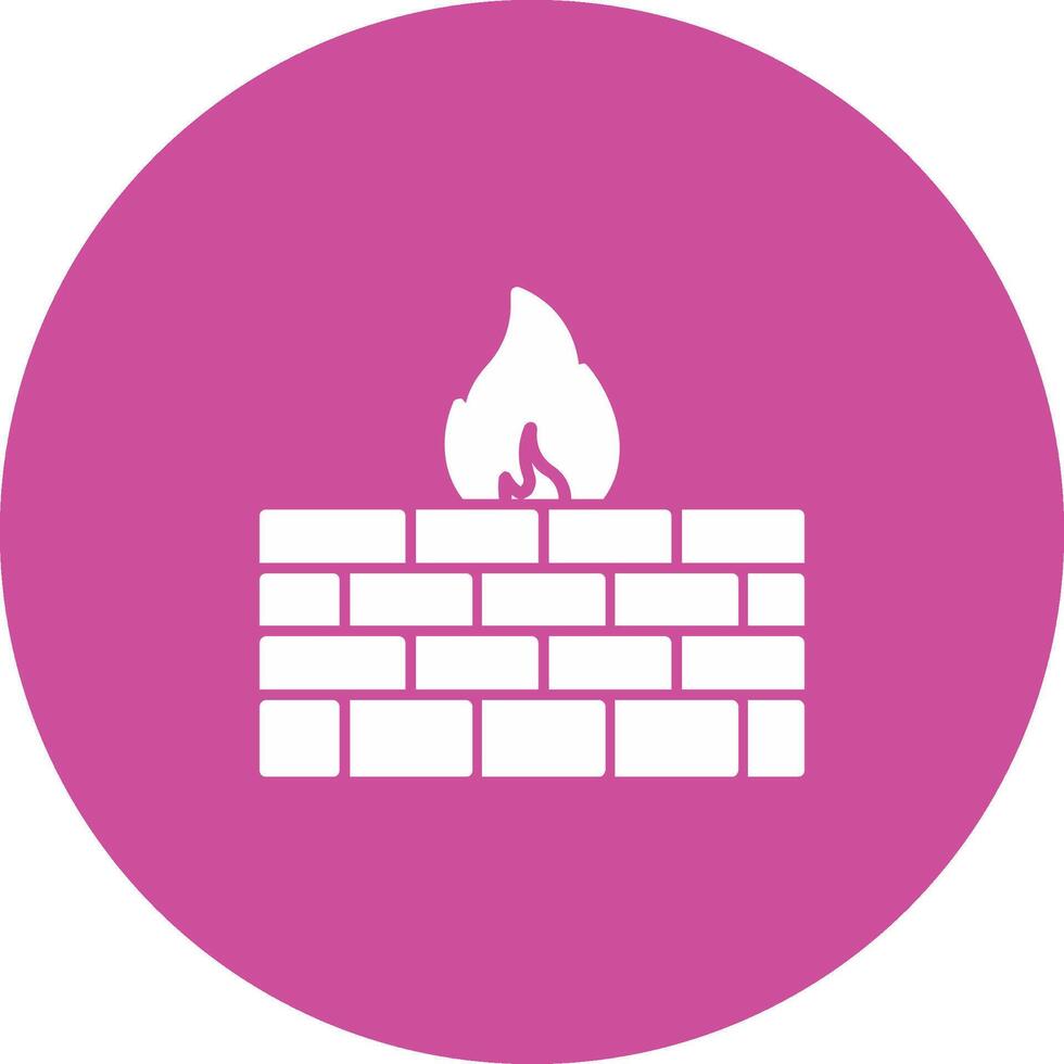 Firewall Icon Design Symbol vector