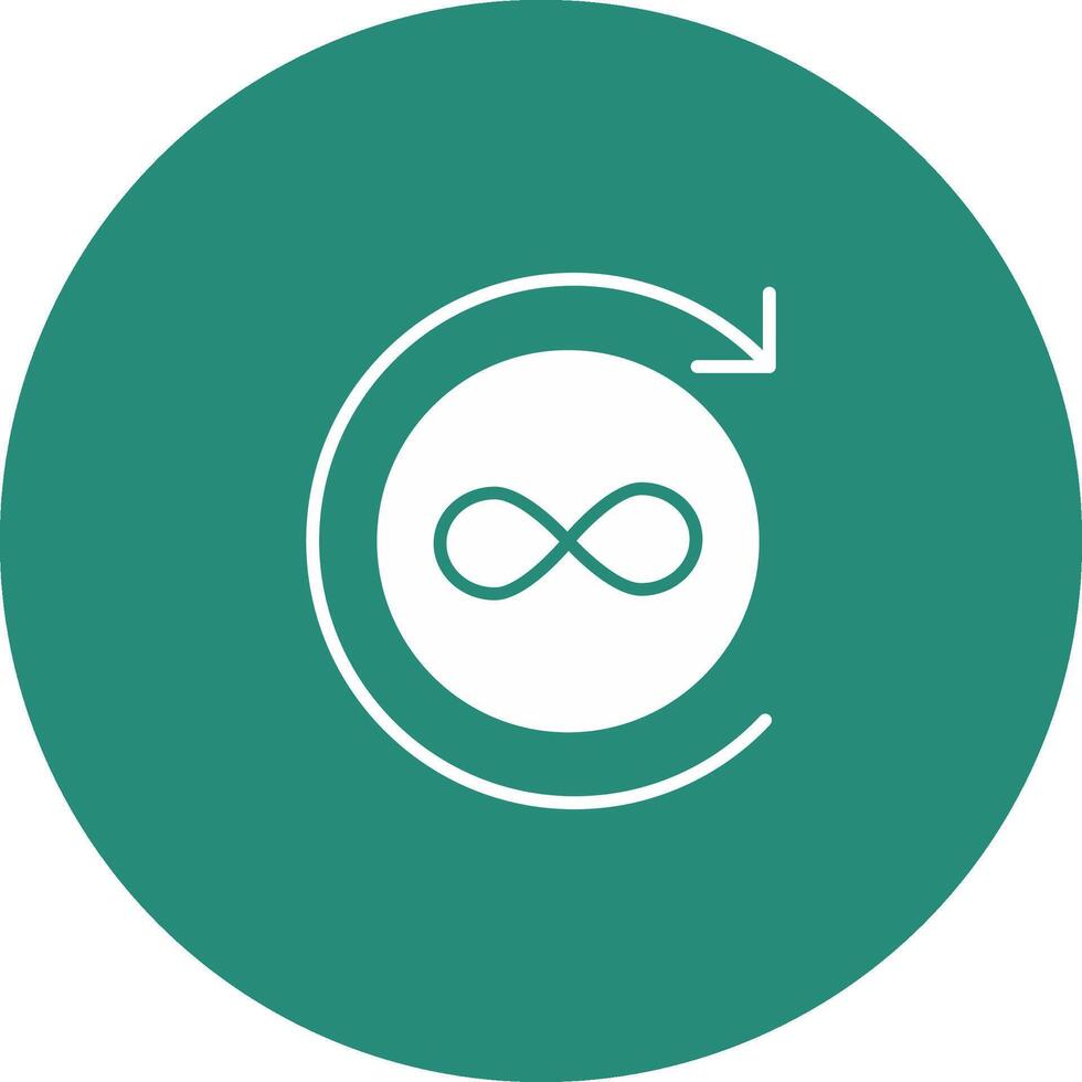 Infinite Icon Design Symbol vector