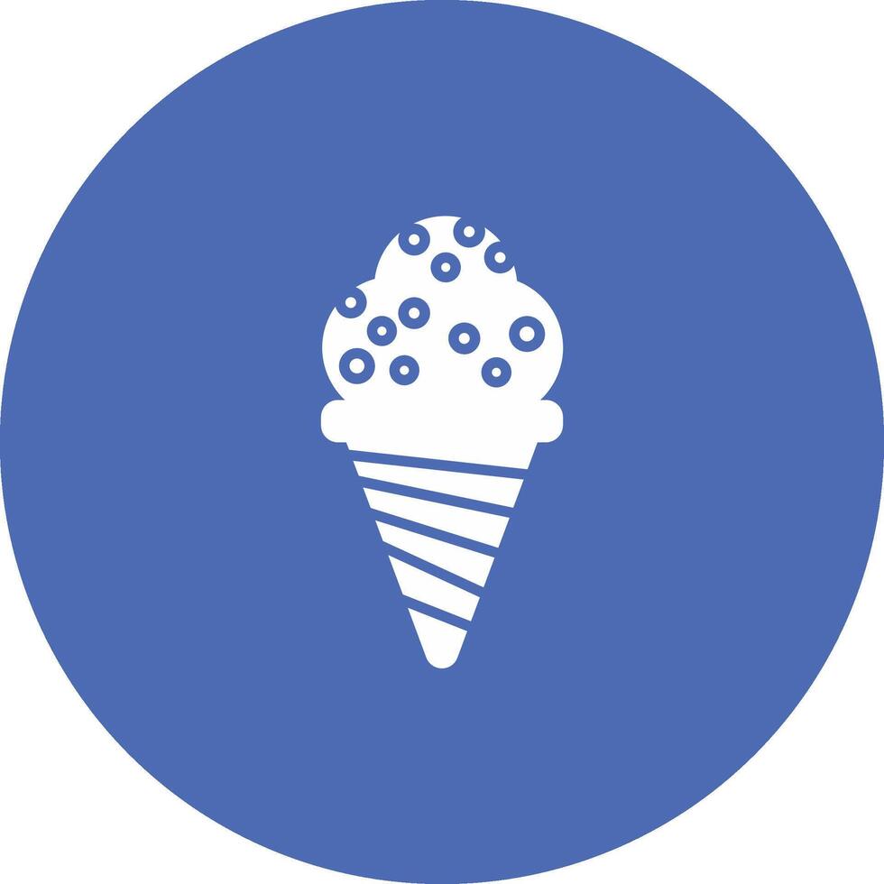 Ice Cream Cone Icon Design Symbol vector
