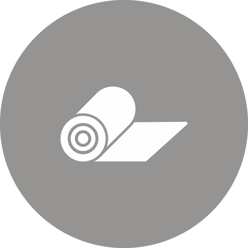 Gym Mat Icon Design Symbol vector