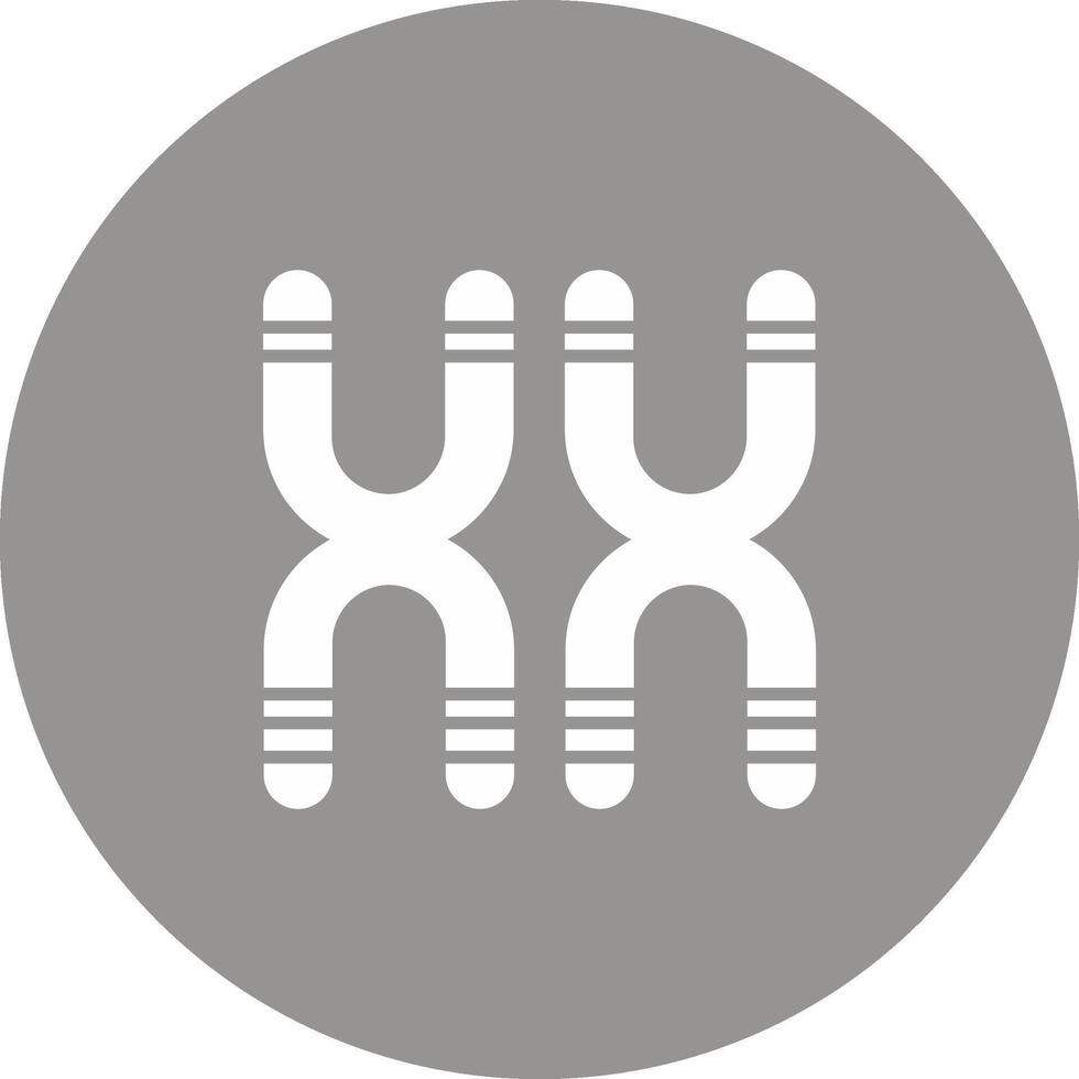 Chromosome Icon Design Symbol vector