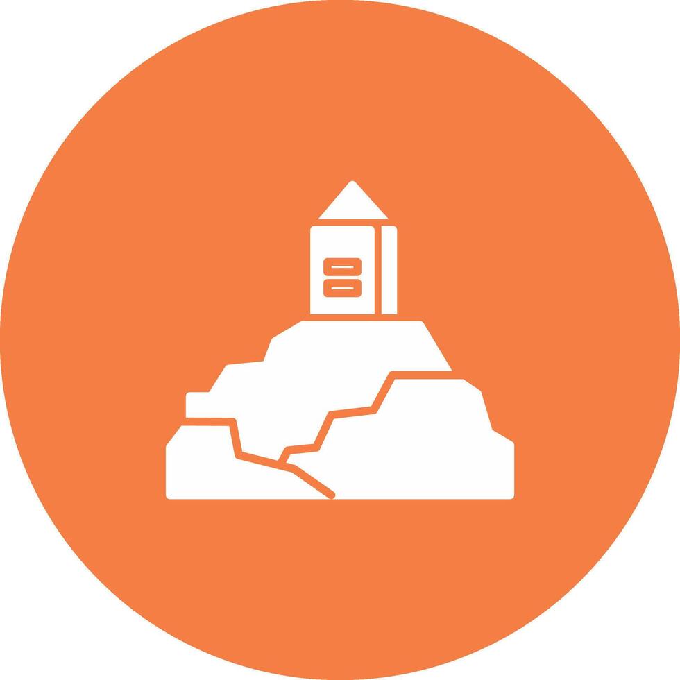 Mount Arafat Icon Design Symbol vector
