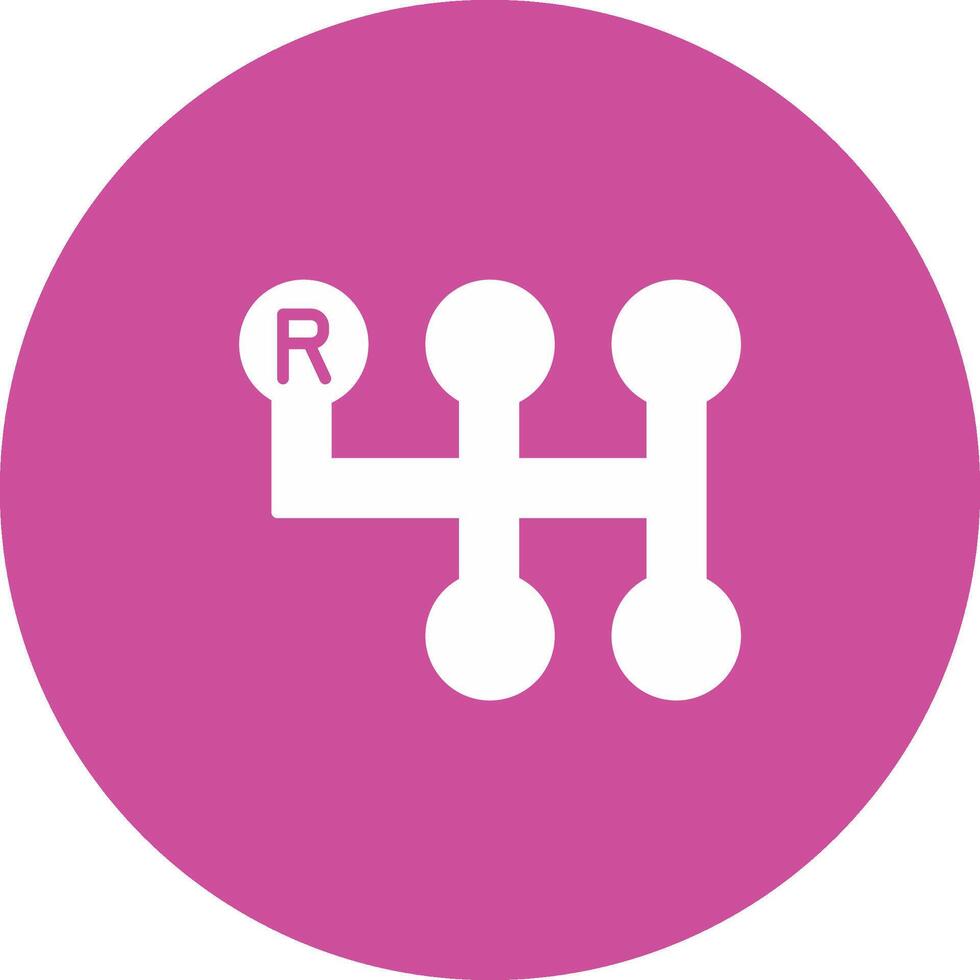 Gearshift Icon Design Symbol vector