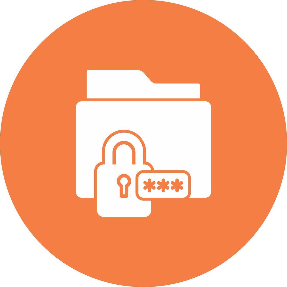 Data Encryption Icon Design Symbol vector