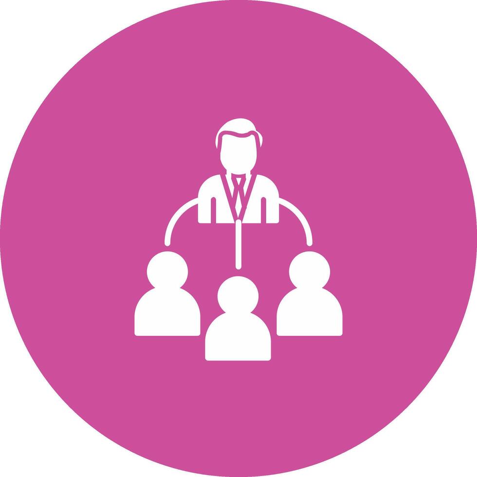 Delegate Icon Design Symbol vector