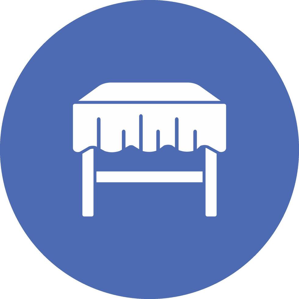 Dining Table Icon Design Symbol vector