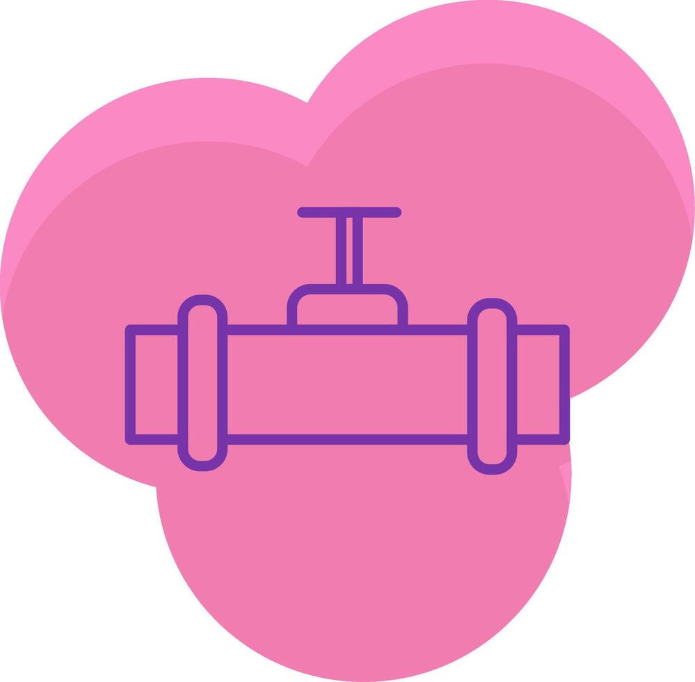 Pipe Icon Design Symbol vector