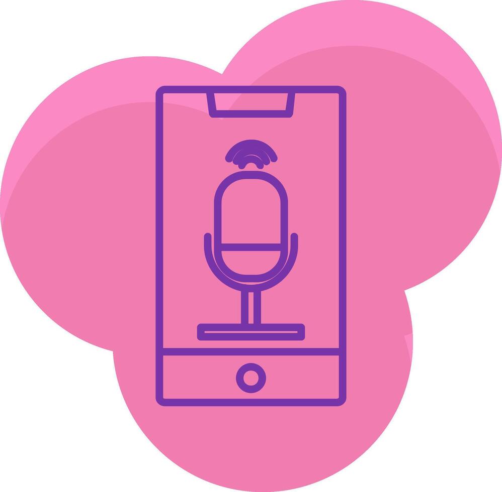Voice Control Icon Design Symbol vector