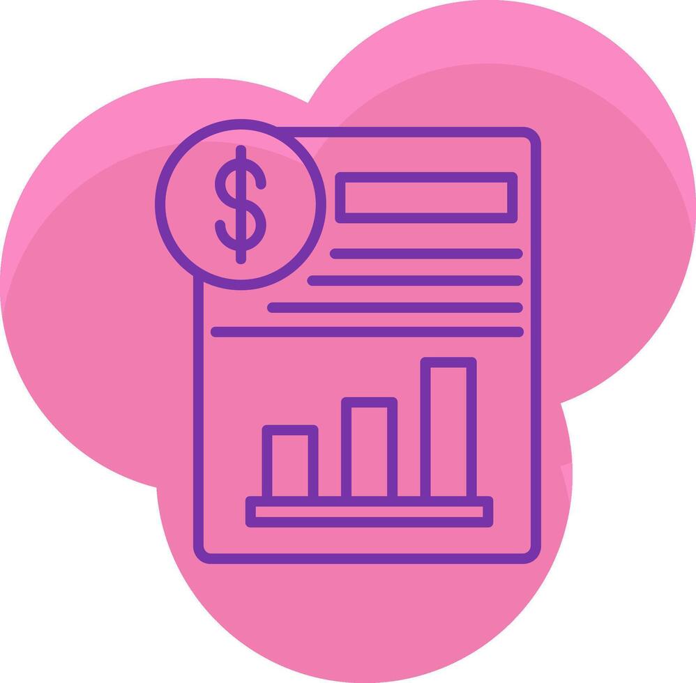 Statement Icon Design Symbol vector