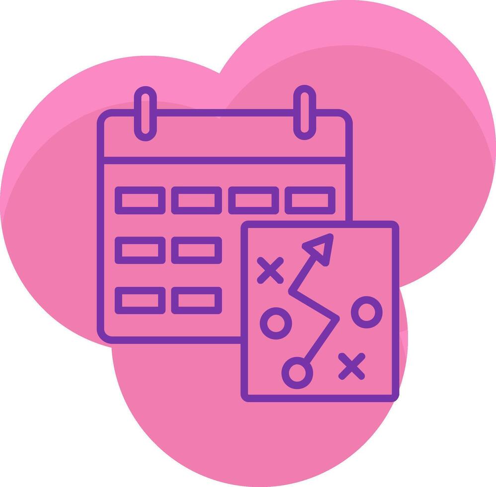 Strategy Icon Design Symbol vector