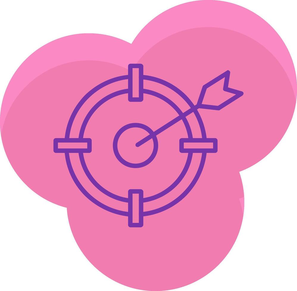 Target Icon Design Symbol vector