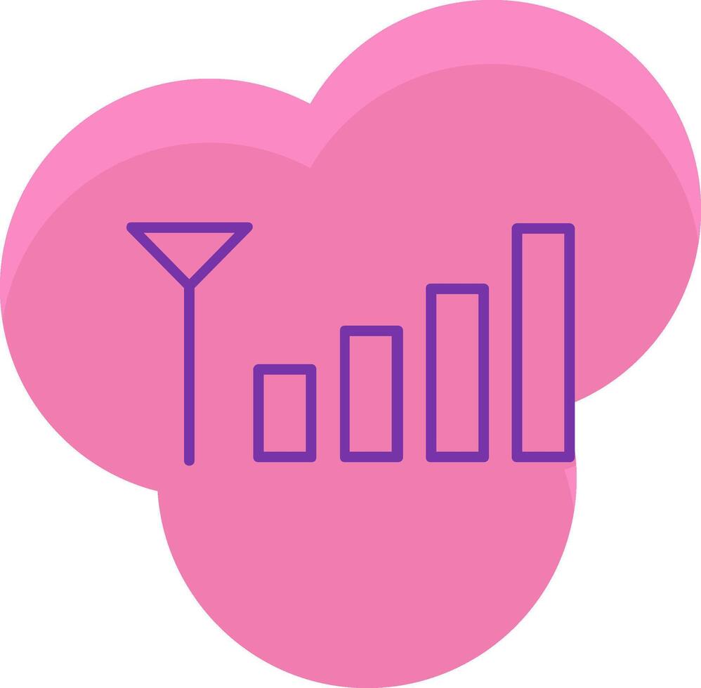 Signal Icon Design Symbol vector