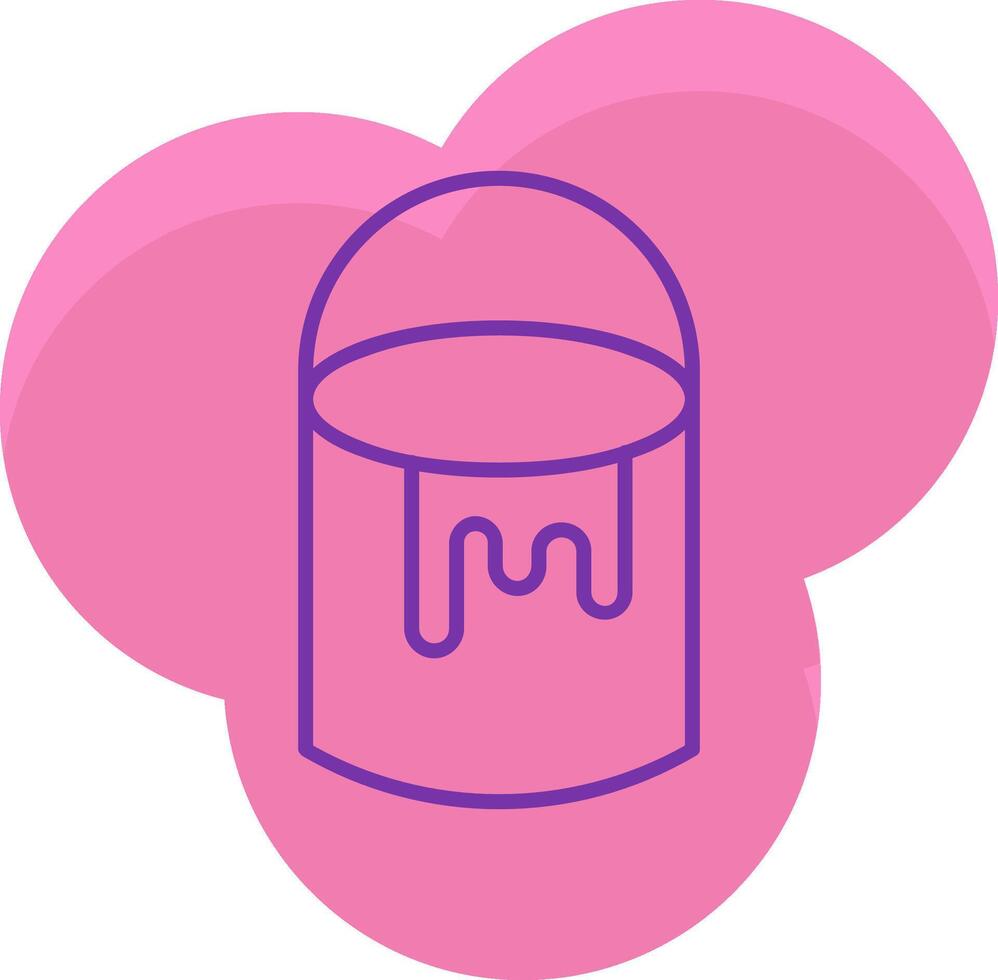 Paint Bucket Icon Design Symbol vector