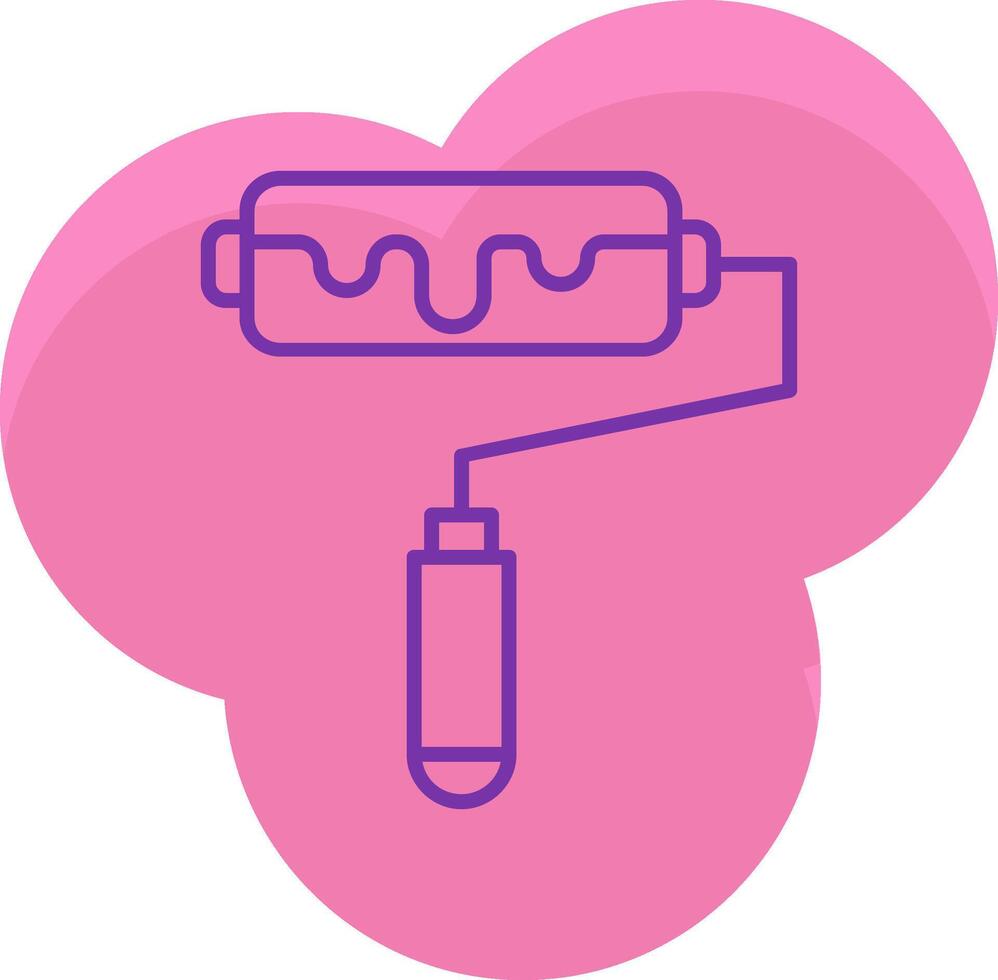 Roller Icon Design Symbol vector