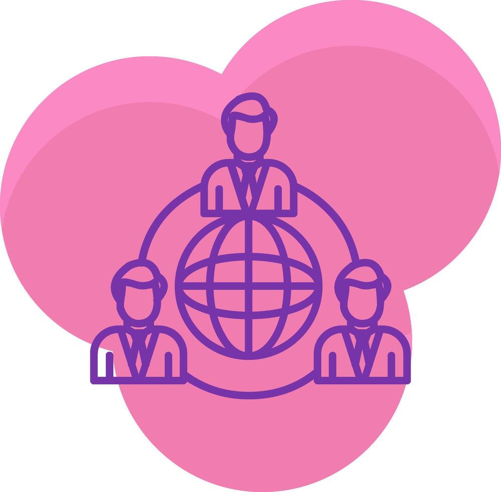 Outsourcing Icon Design Symbol vector