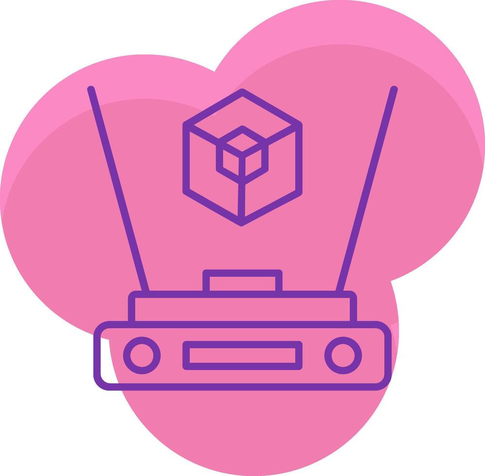 Hologram Icon Design Symbol vector