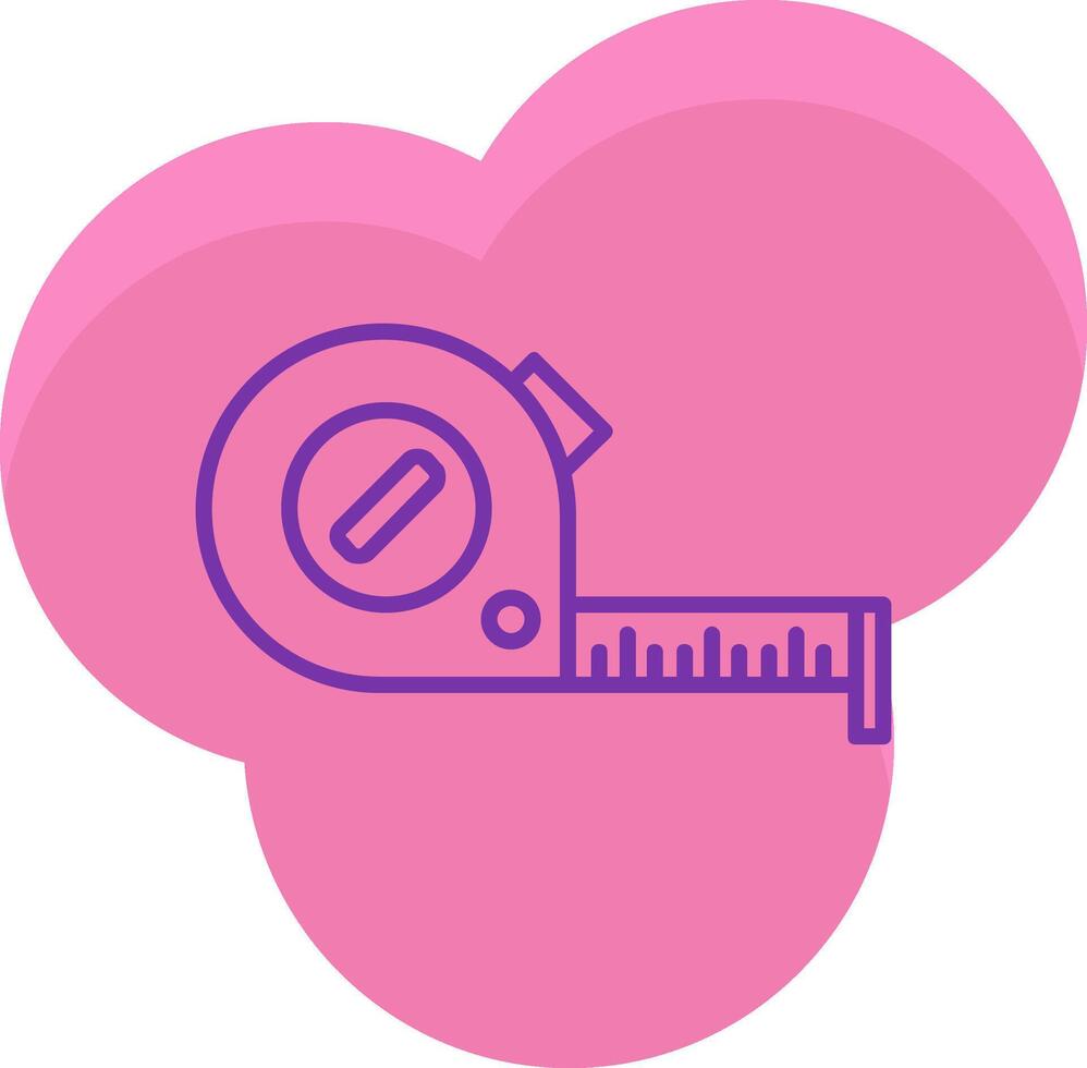 Measure Tape Icon Design Symbol vector
