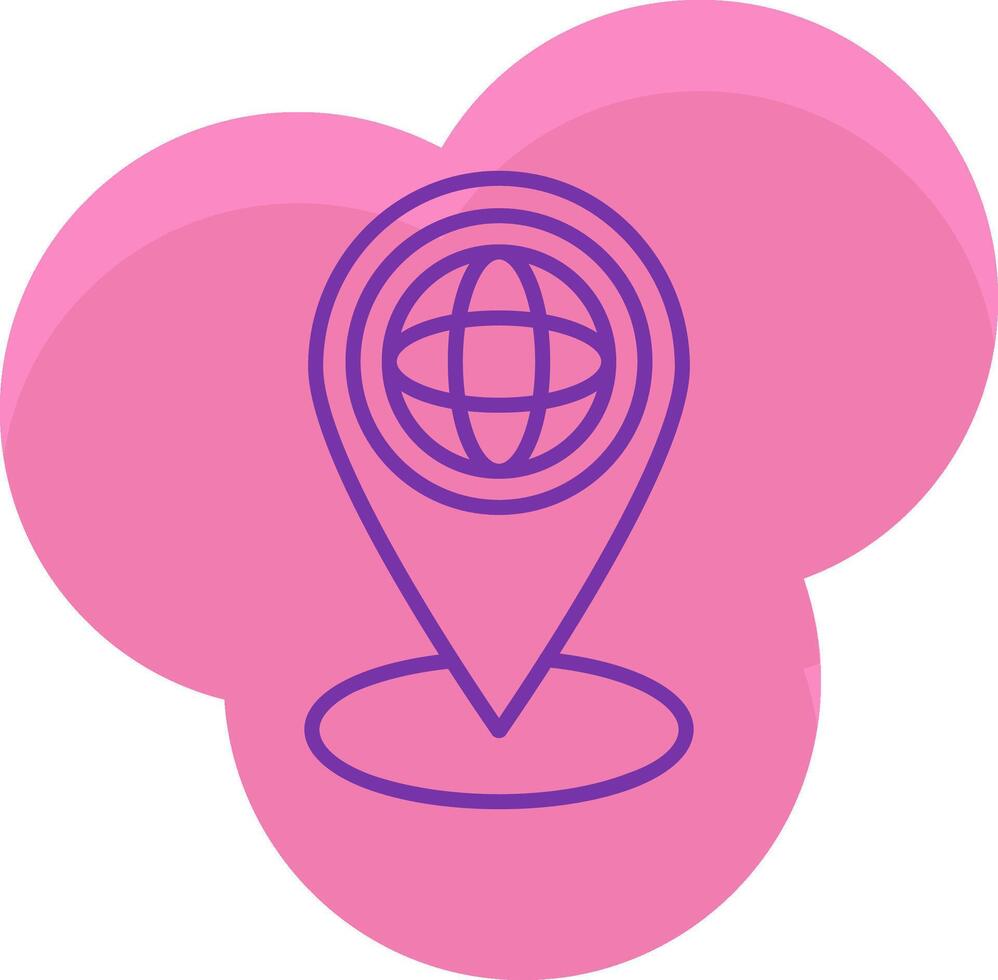 Geospatial Technology Icon Design Symbol vector