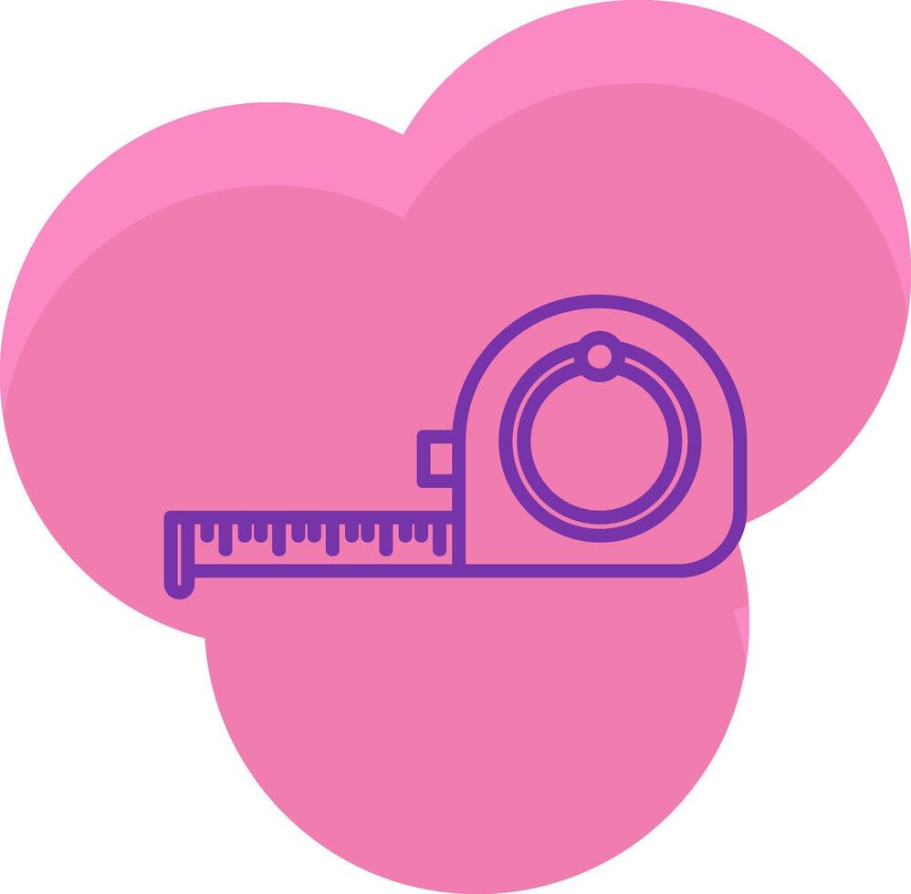 Measuring Tape Icon Design Symbol vector