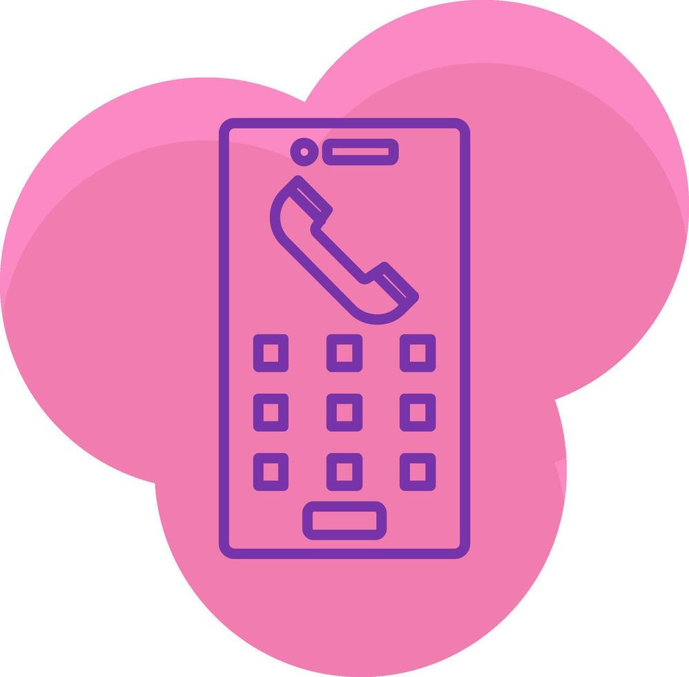 Keypad Icon Design Symbol vector