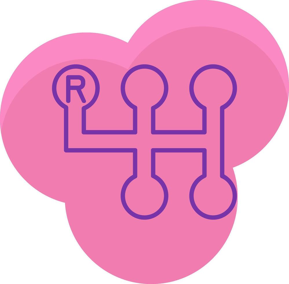 Gearshift Icon Design Symbol vector