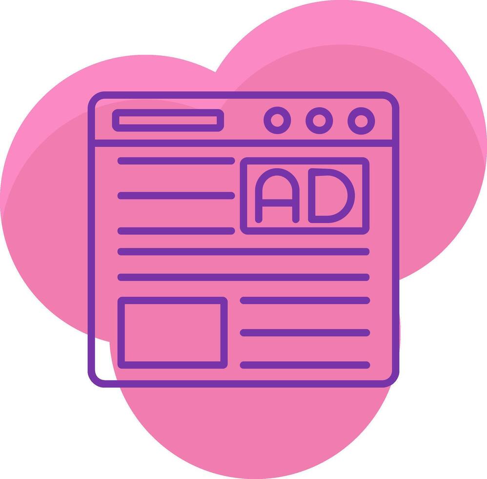 Advertisement Icon Design Symbol vector