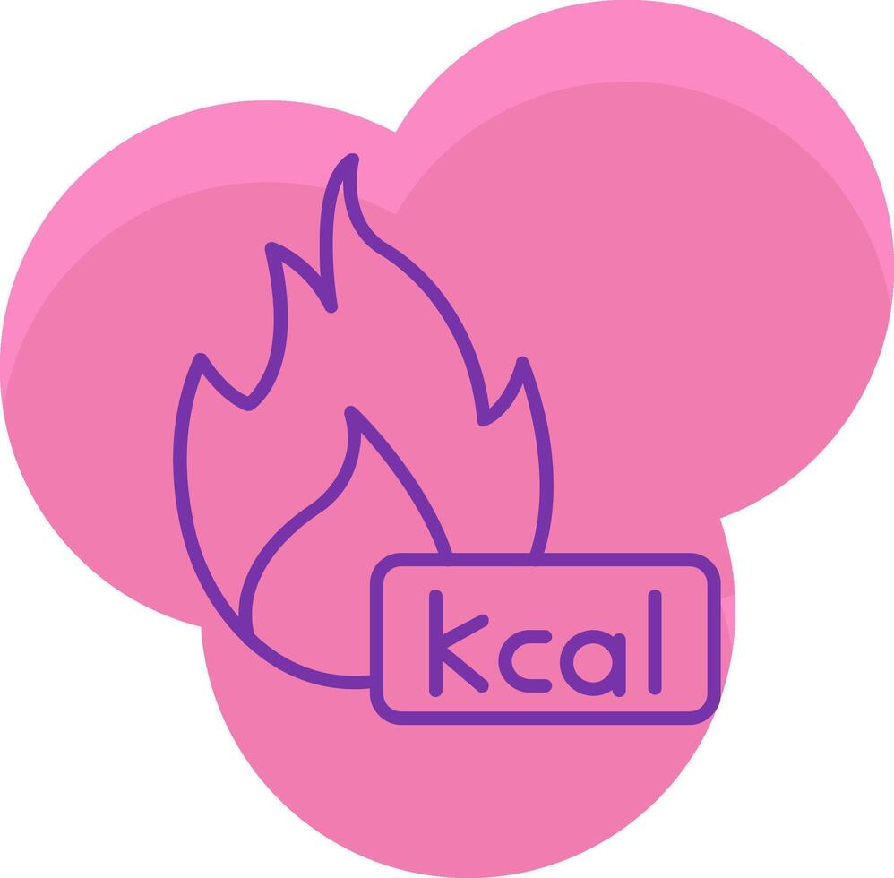 Calories Icon Design Symbol vector