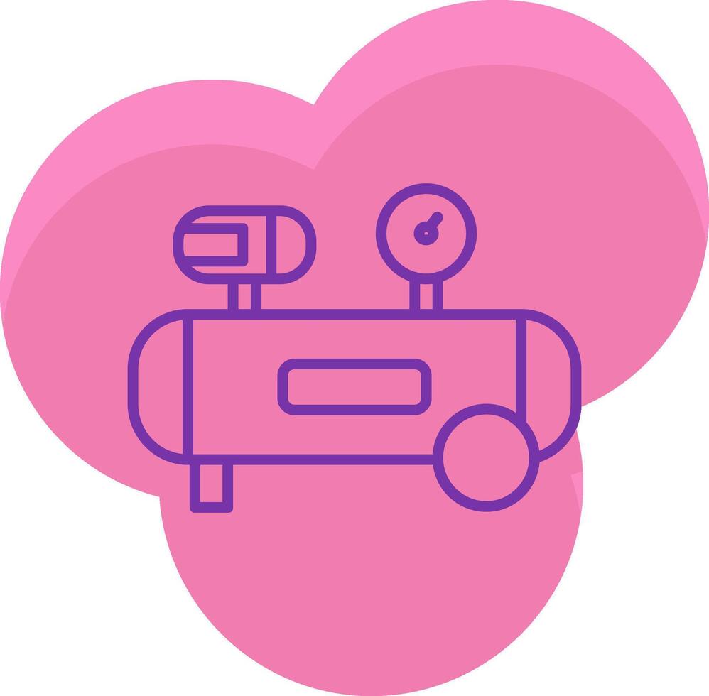 Air Compressor Icon Design Symbol vector