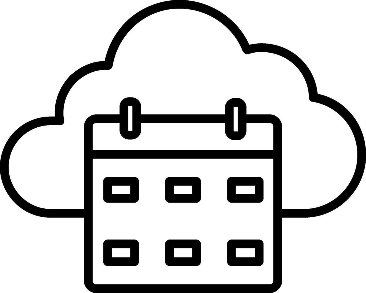 Calendar Icon Design Symbol vector