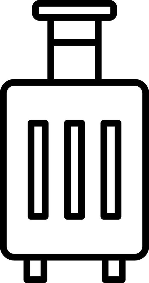 Baggage Icon Design Symbol vector