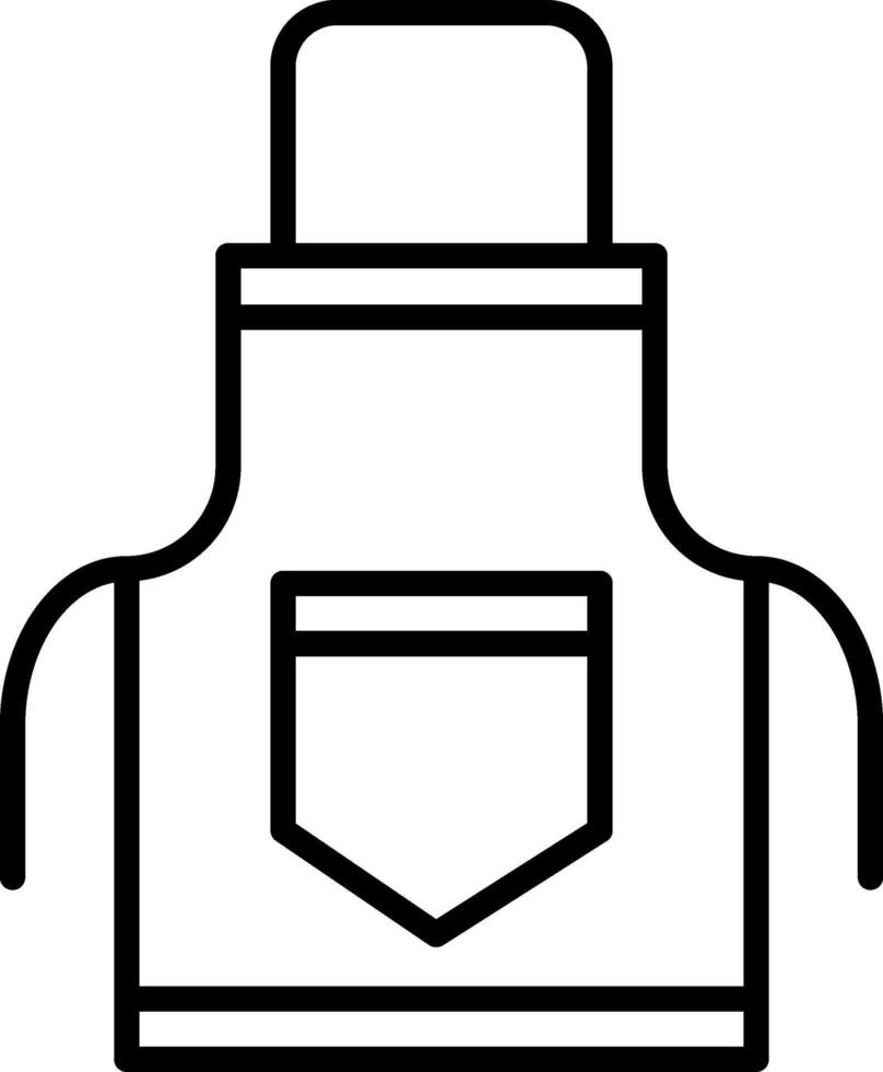 Apron Icon Design Symbol vector