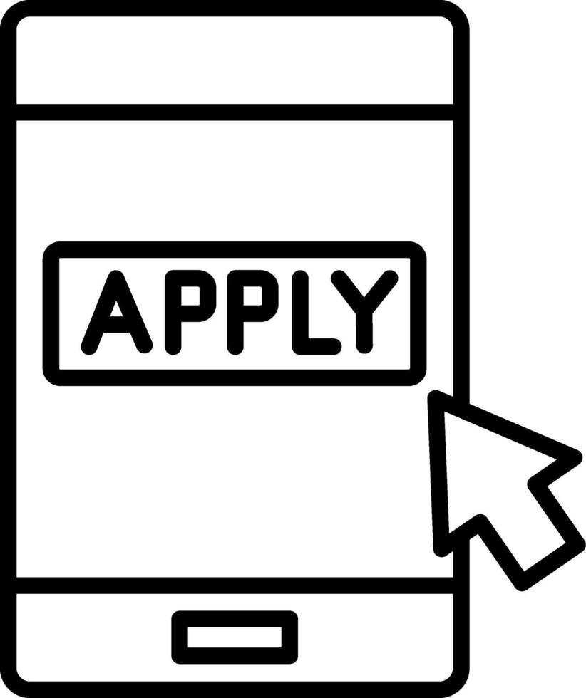 Apply Icon Design Symbol vector
