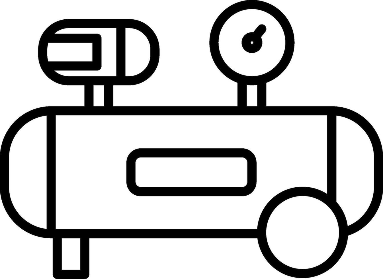 Air Compressor Icon Design Symbol vector