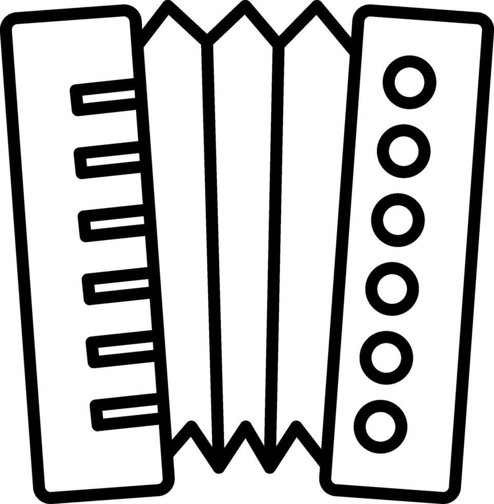 Accordion Icon Design Symbol vector