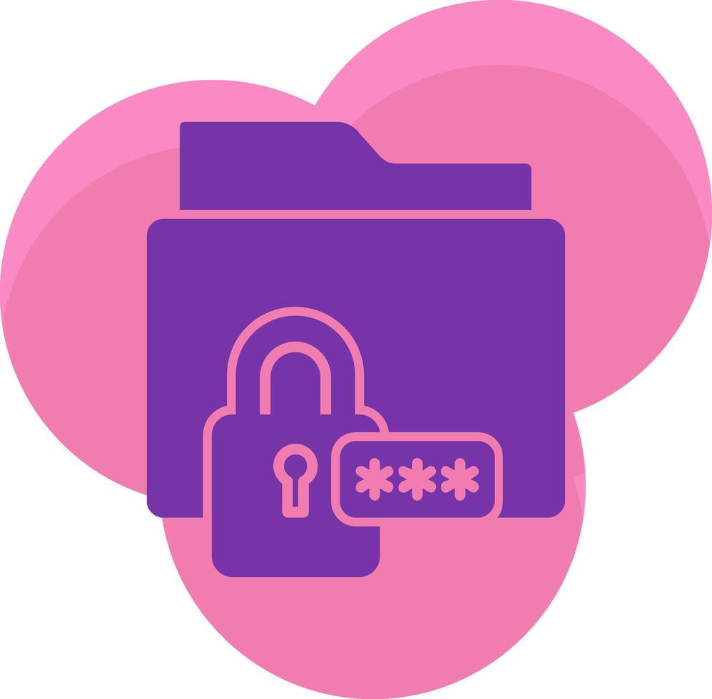 Data Encryption Icon Design Symbol vector