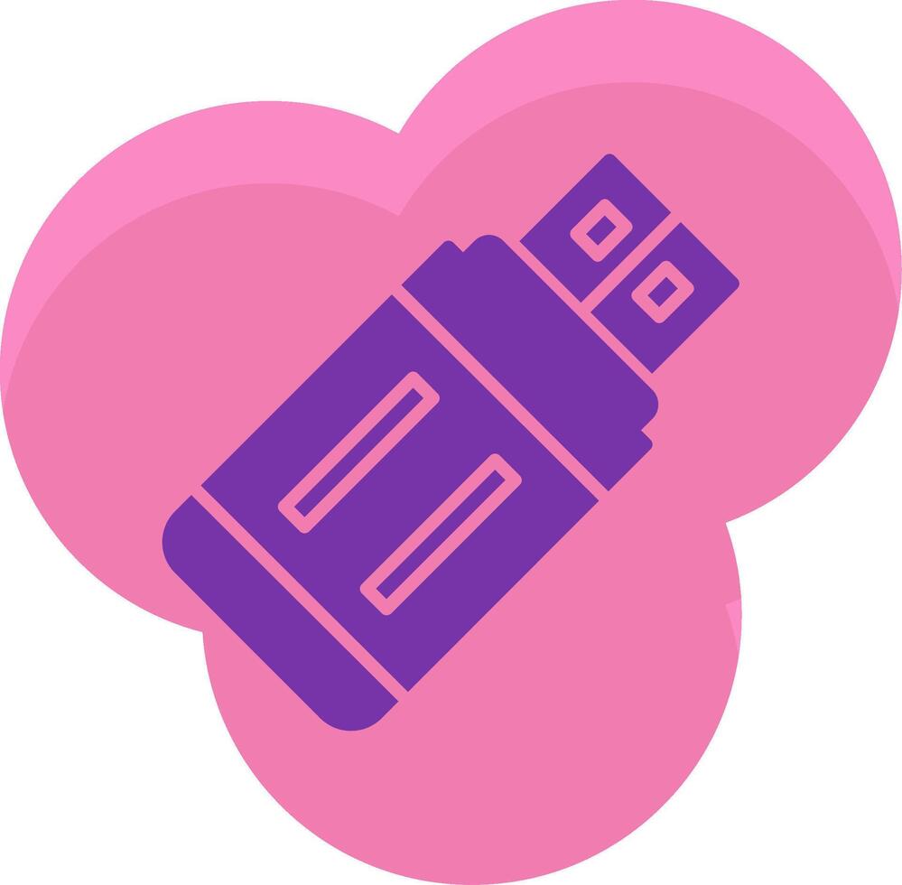 Usb Flash Drive Icon Design Symbol vector