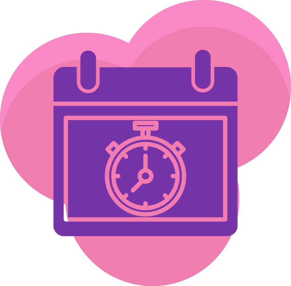 Timer Icon Design Symbol vector