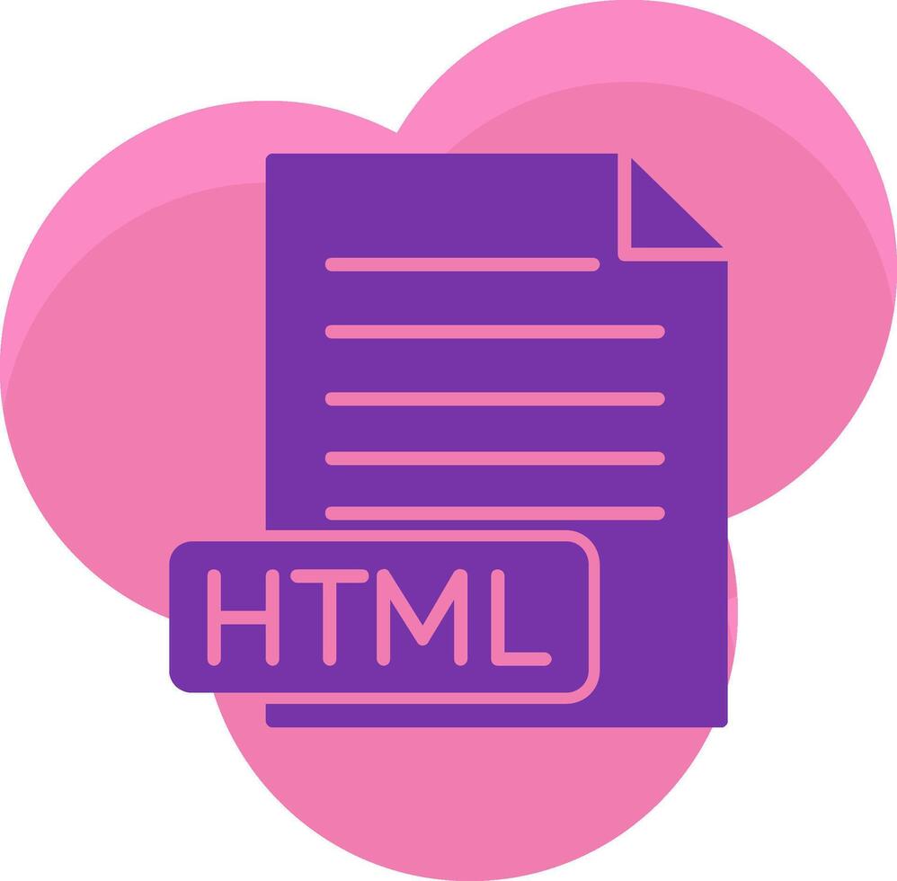 HTML Icon Design Symbol vector