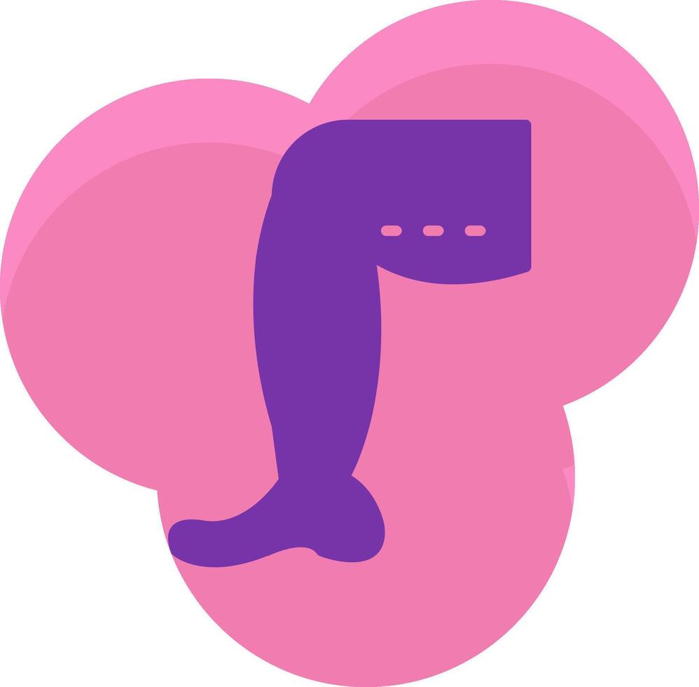 Thighs Icon Design Symbol vector