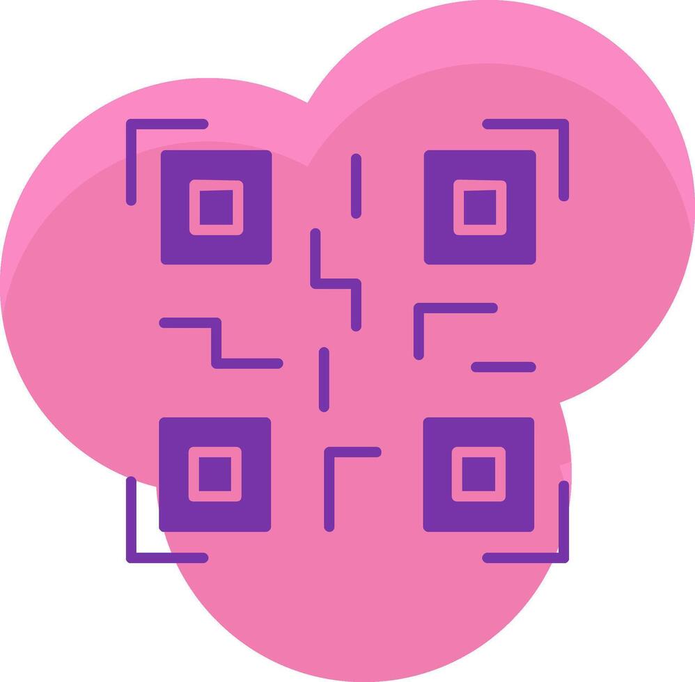 Qr Code Icon Design Symbol vector