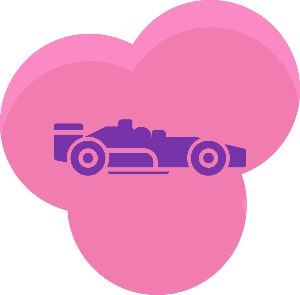 Racing Car Icon Design Symbol vector