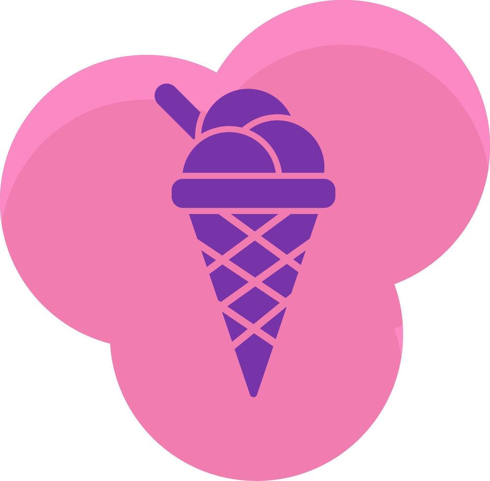 Ice Cream Icon Design Symbol vector