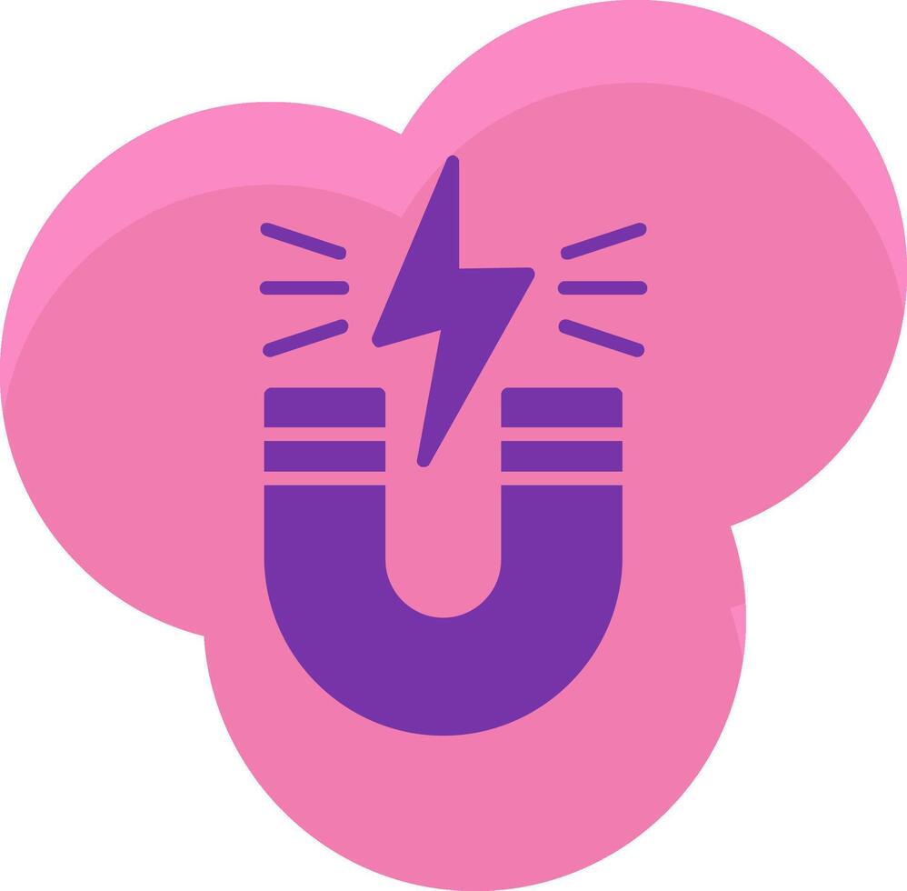 Magnet Icon Design Symbol vector