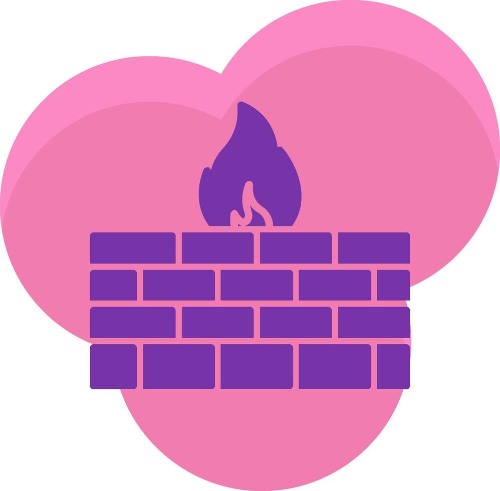 Firewall Icon Design Symbol vector