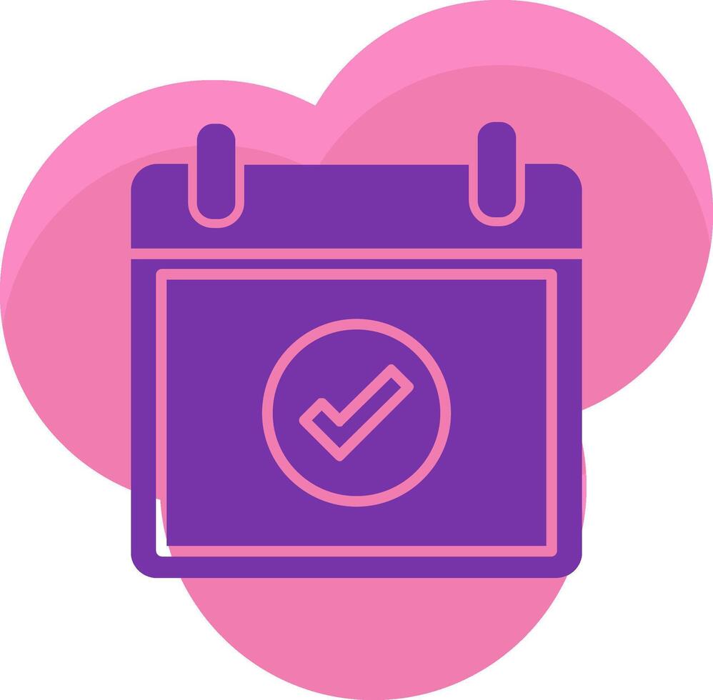 Correct Icon Design Symbol vector