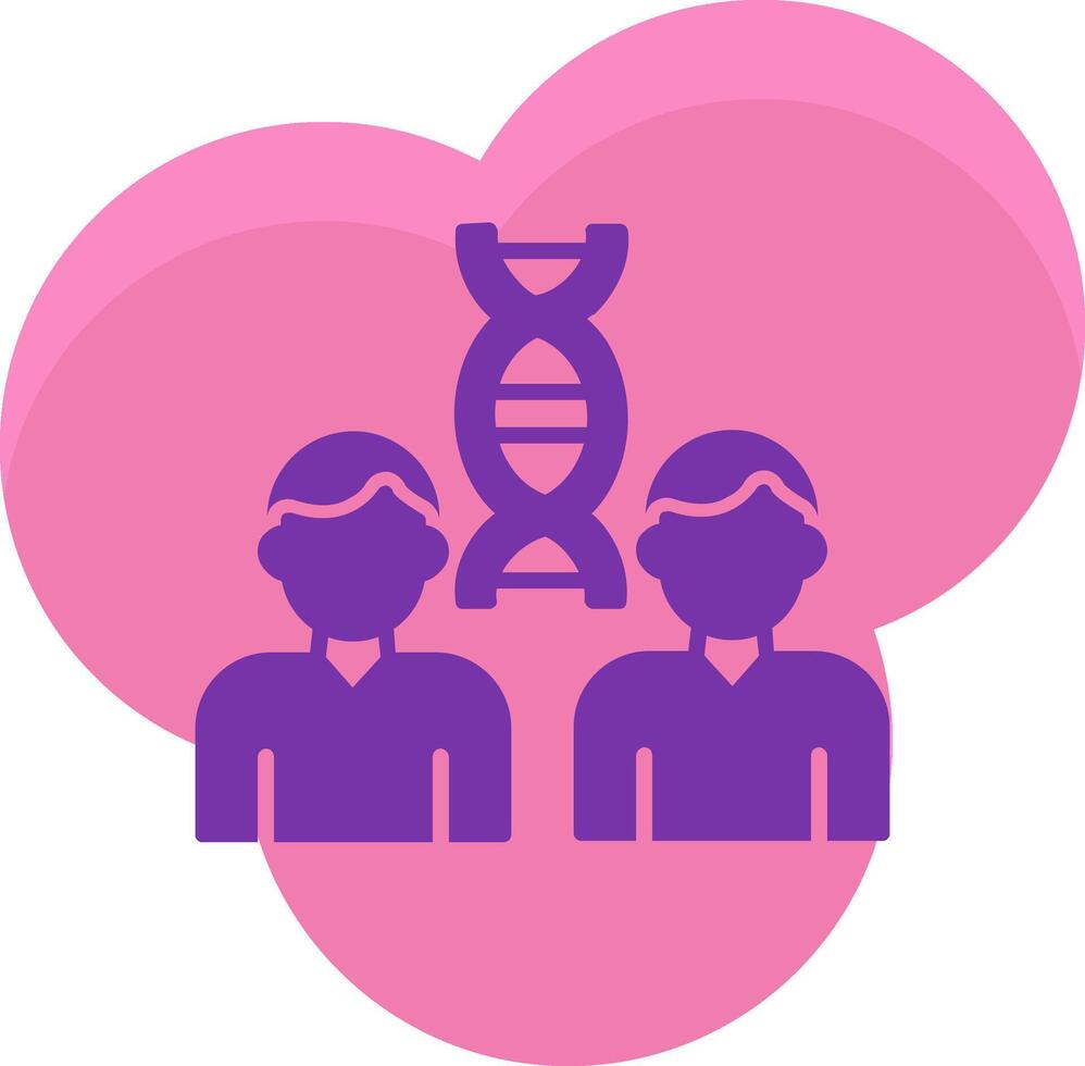 Cloning Icon Design Symbol vector