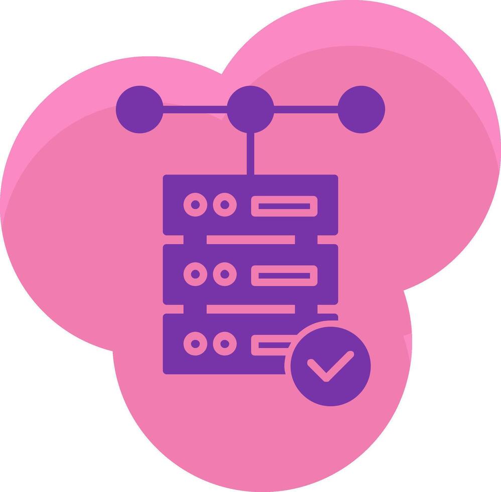 Database Icon Design Symbol vector