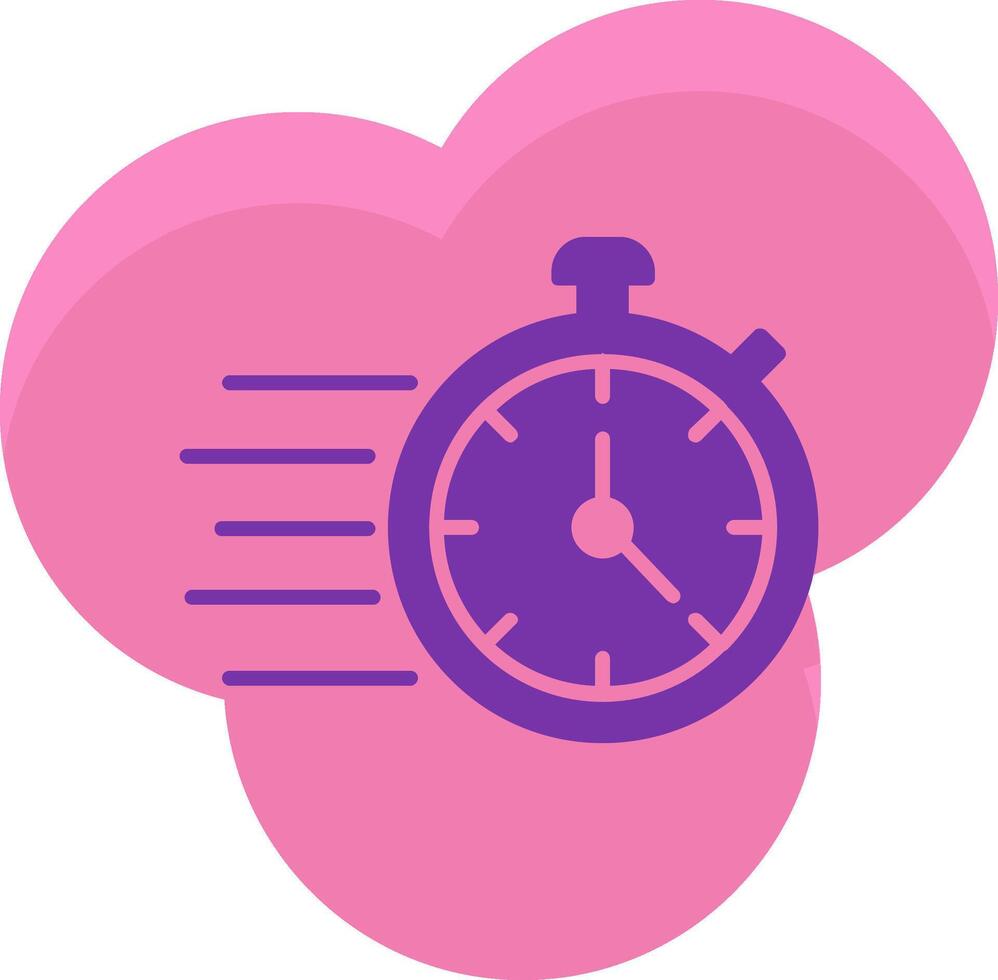 Fast Time Icon Design Symbol vector